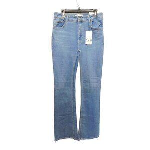 Zara Blue Flare & Wide Leg Jeans